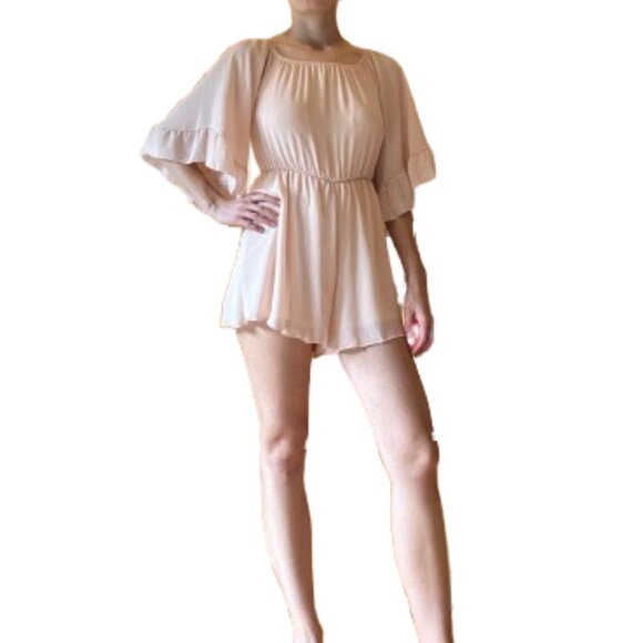 C+D+M Pink Romper - Picture 1 of 4
